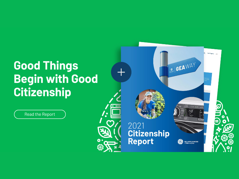 Good Things Begin with Good Citizenship. A copy of the citizenship report